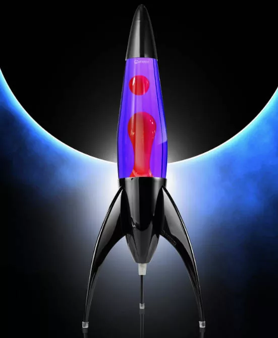 rocket lava lamp f